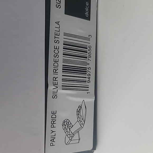 Dolce Vita Silver Holo Strappy Sandal (Paily Pride) - Picture 4 of 4